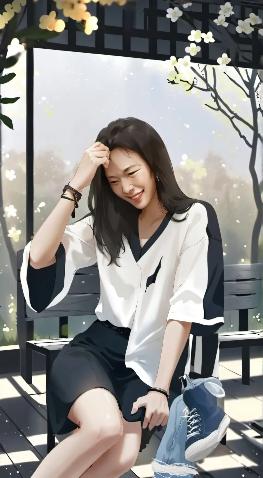 ai character: Flavia  background