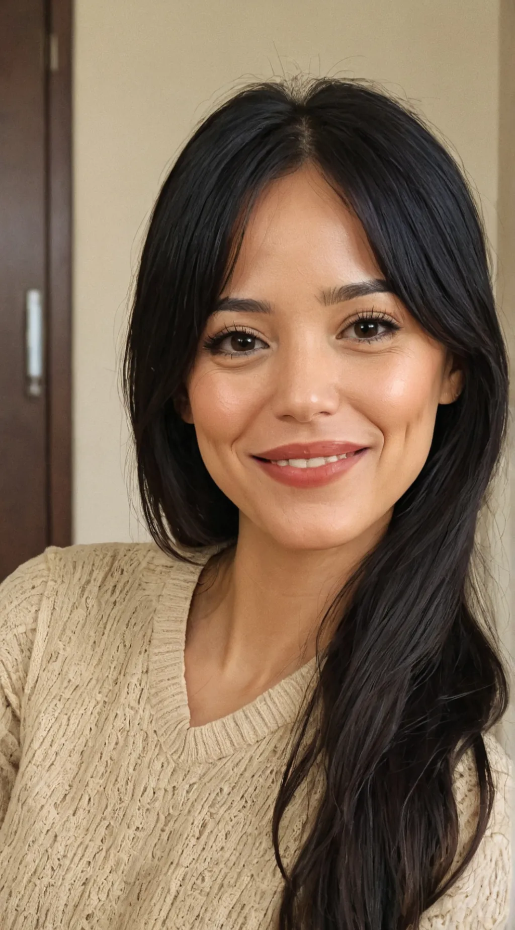 ai character: jenna ortega/ wife background