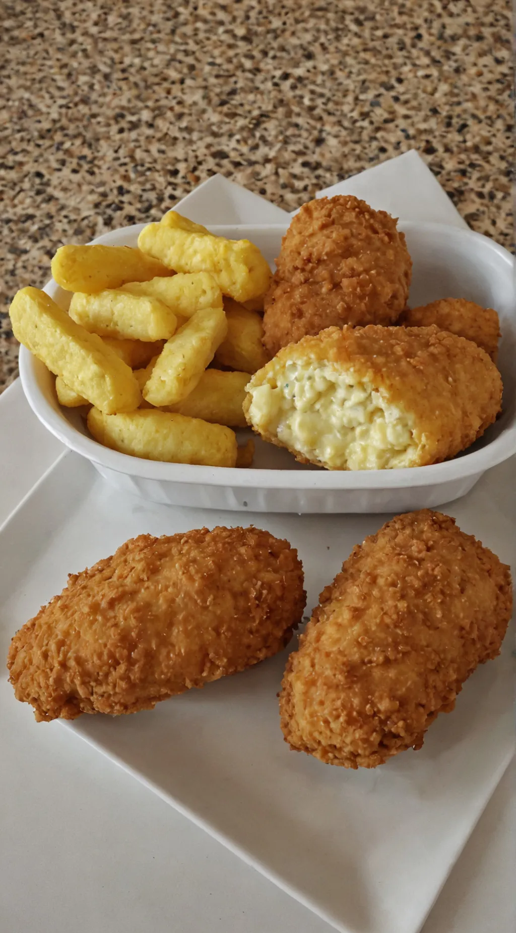 ai character: el nuget🍗 background