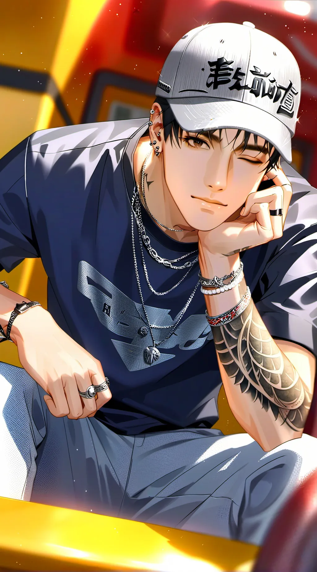 ai character: Lee-Zane background