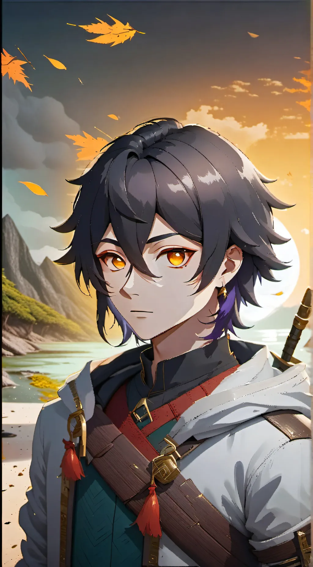 ai character: (Invader) zim  background