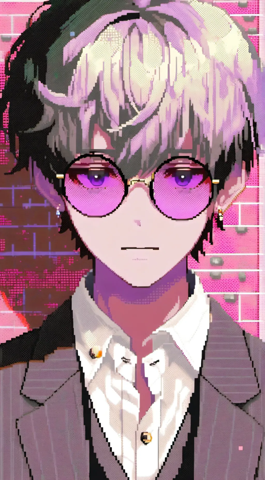 ai character: Zero  background