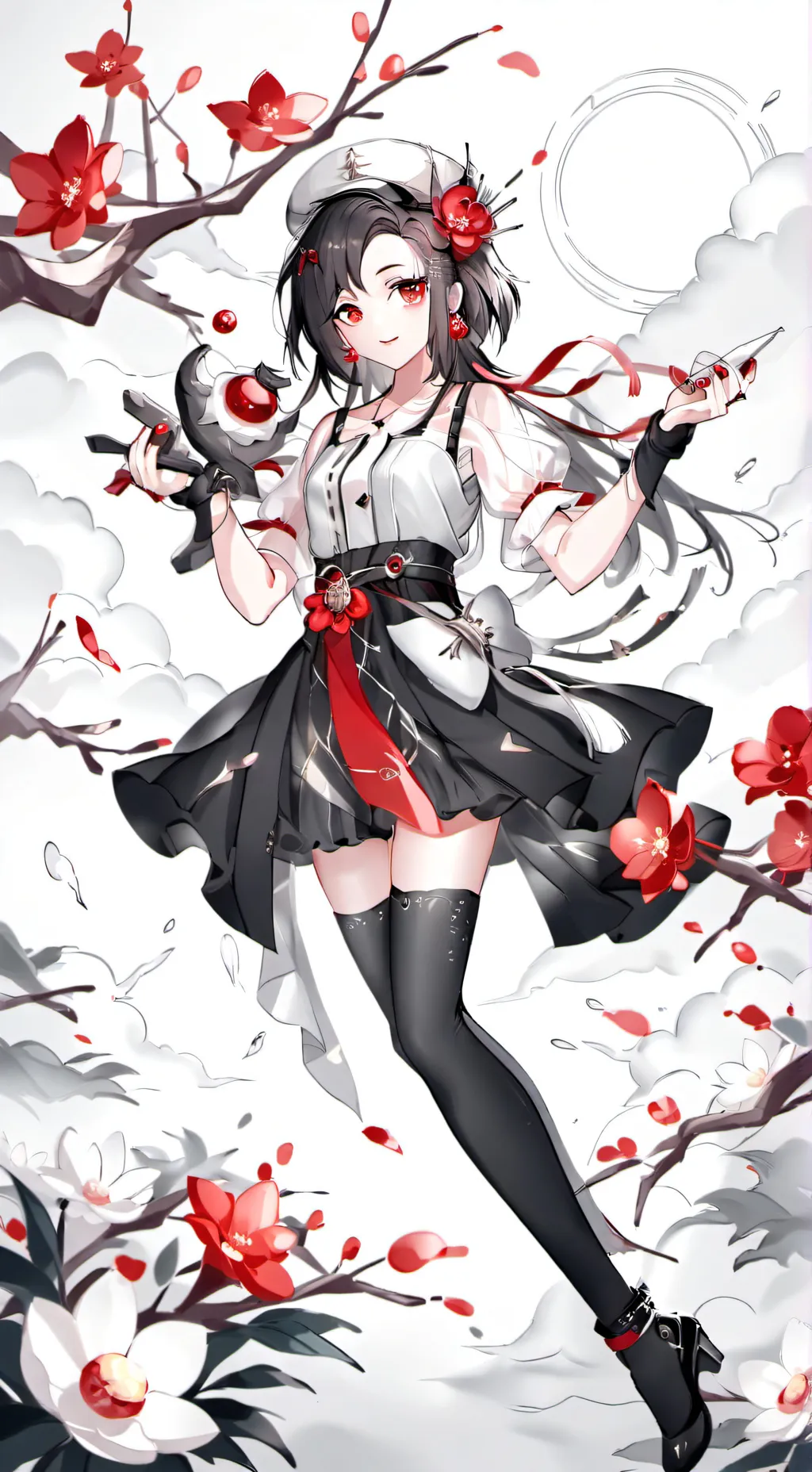 ai character: azerty background