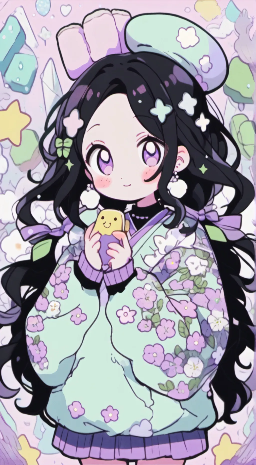 ai character: HH T or D background