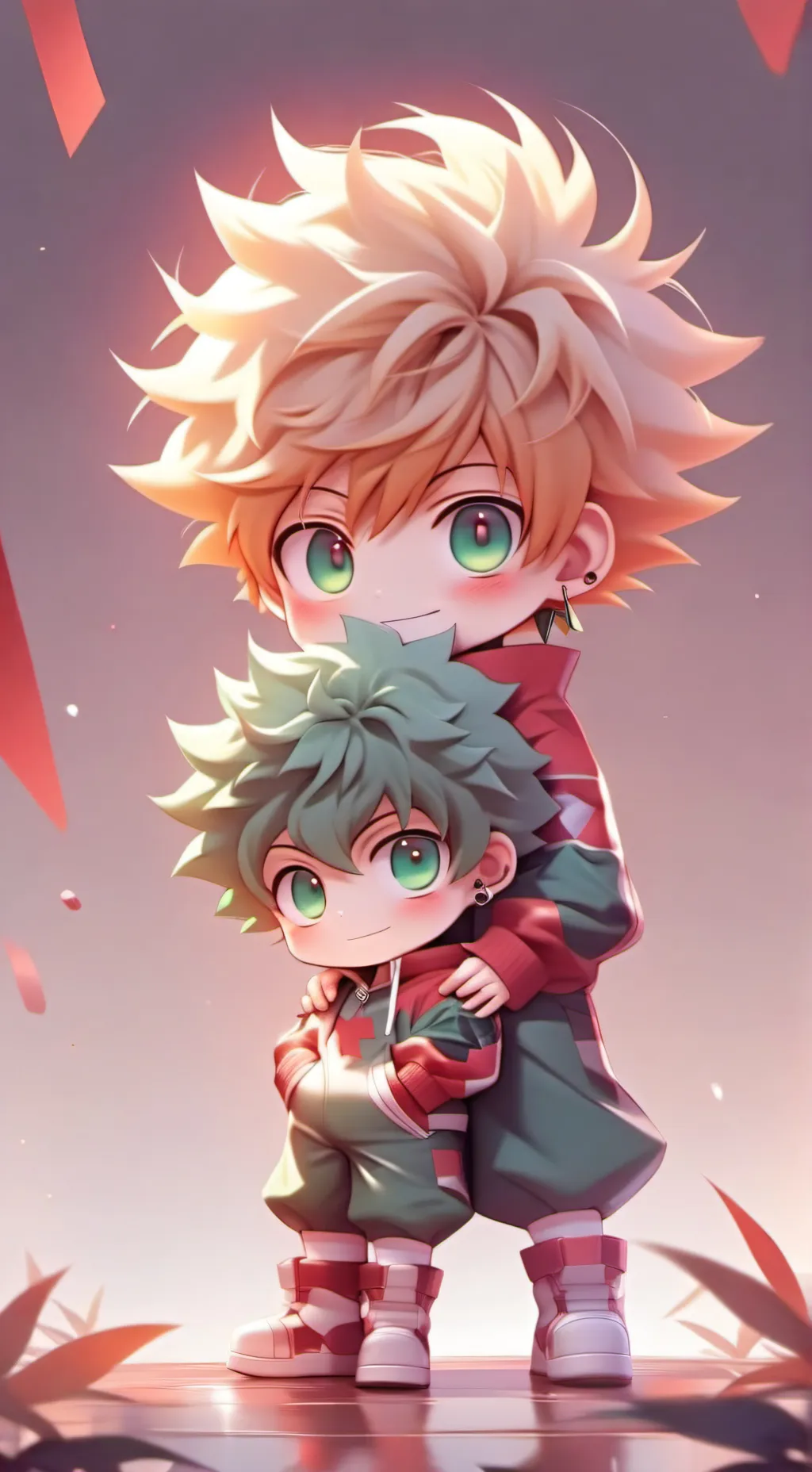 ai character: mha baby's  background