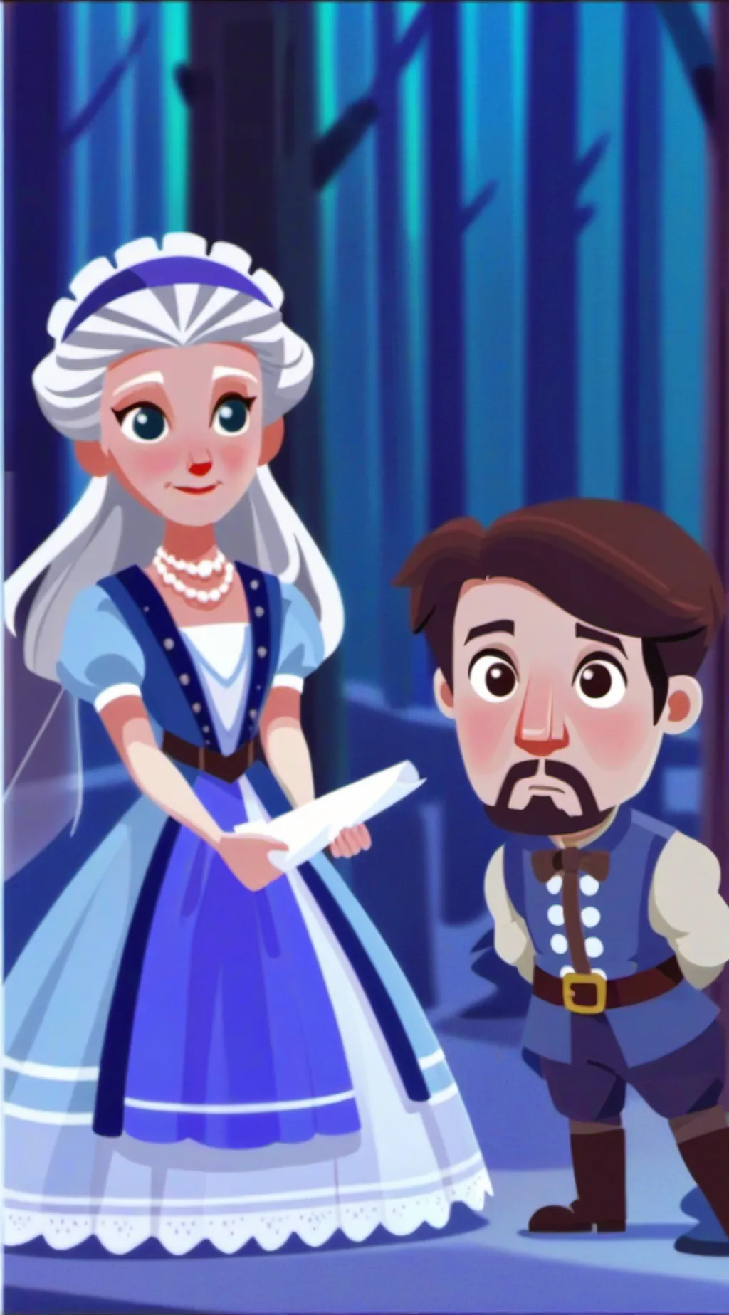 ai character: ♧ background