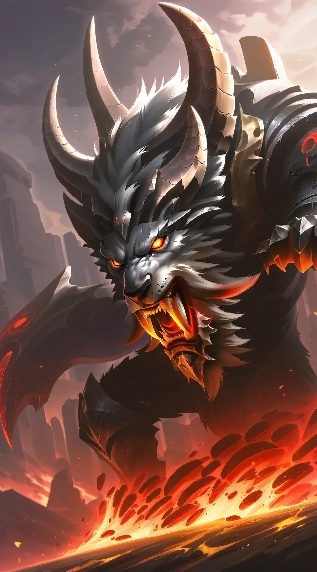 ai character: Азгор background