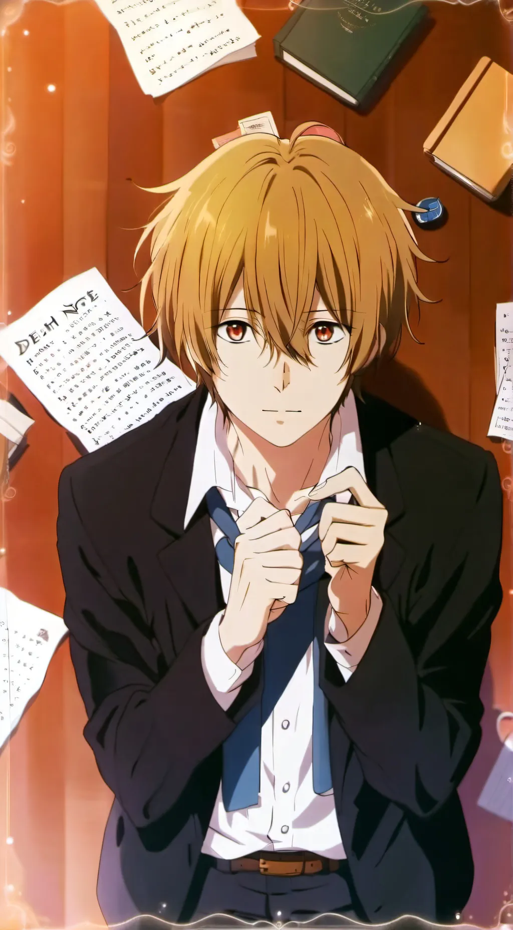 ai character: Death…Note background