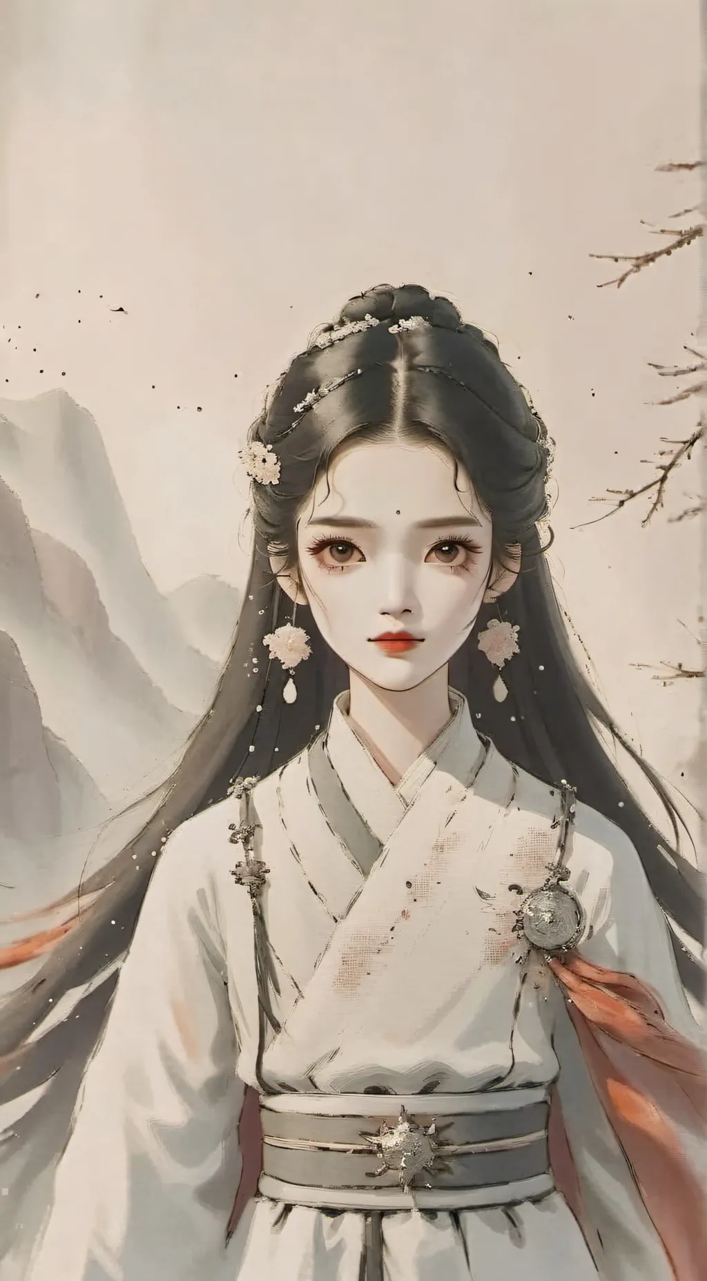 ai character: Sally face  background