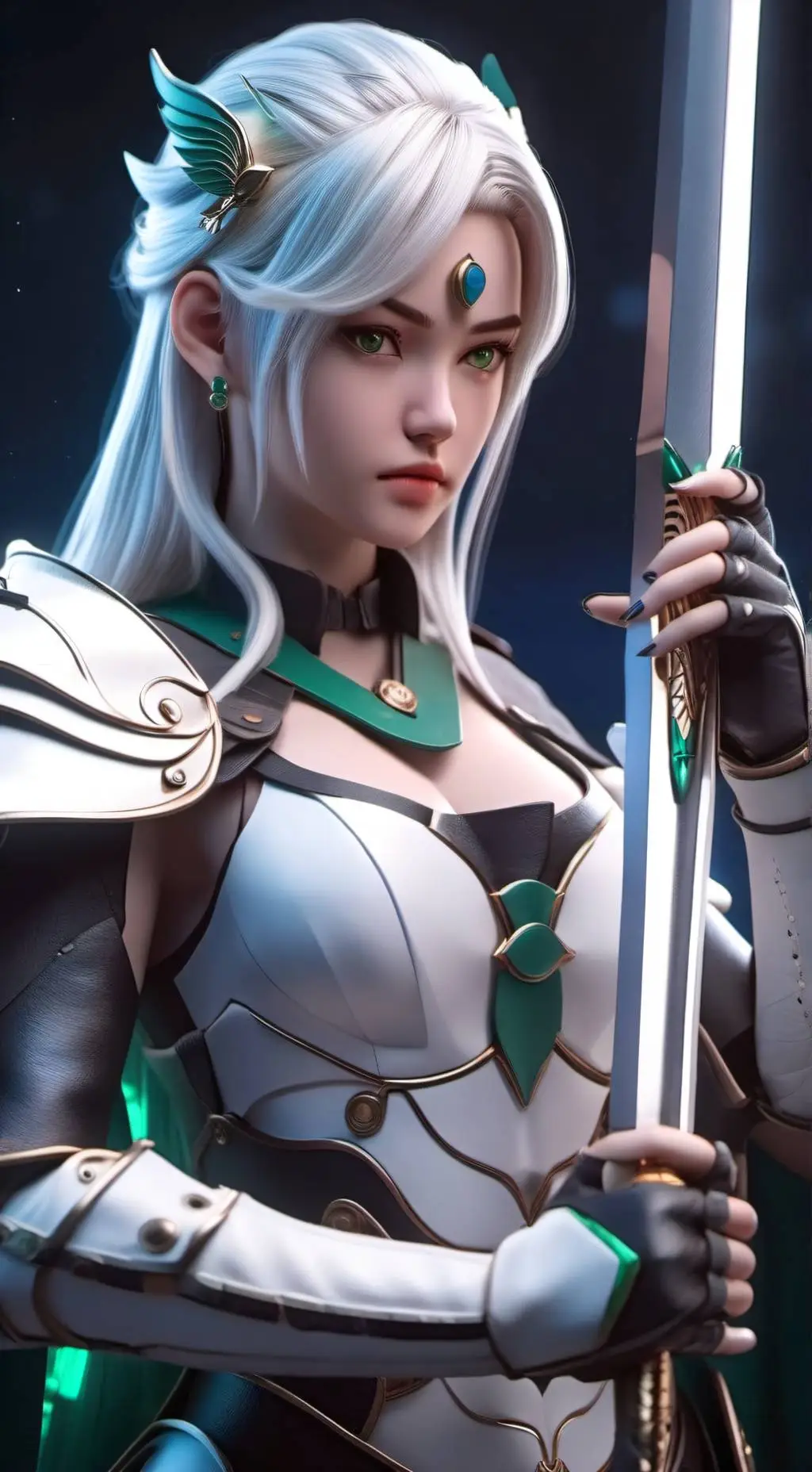 ai character: Andrelia  background