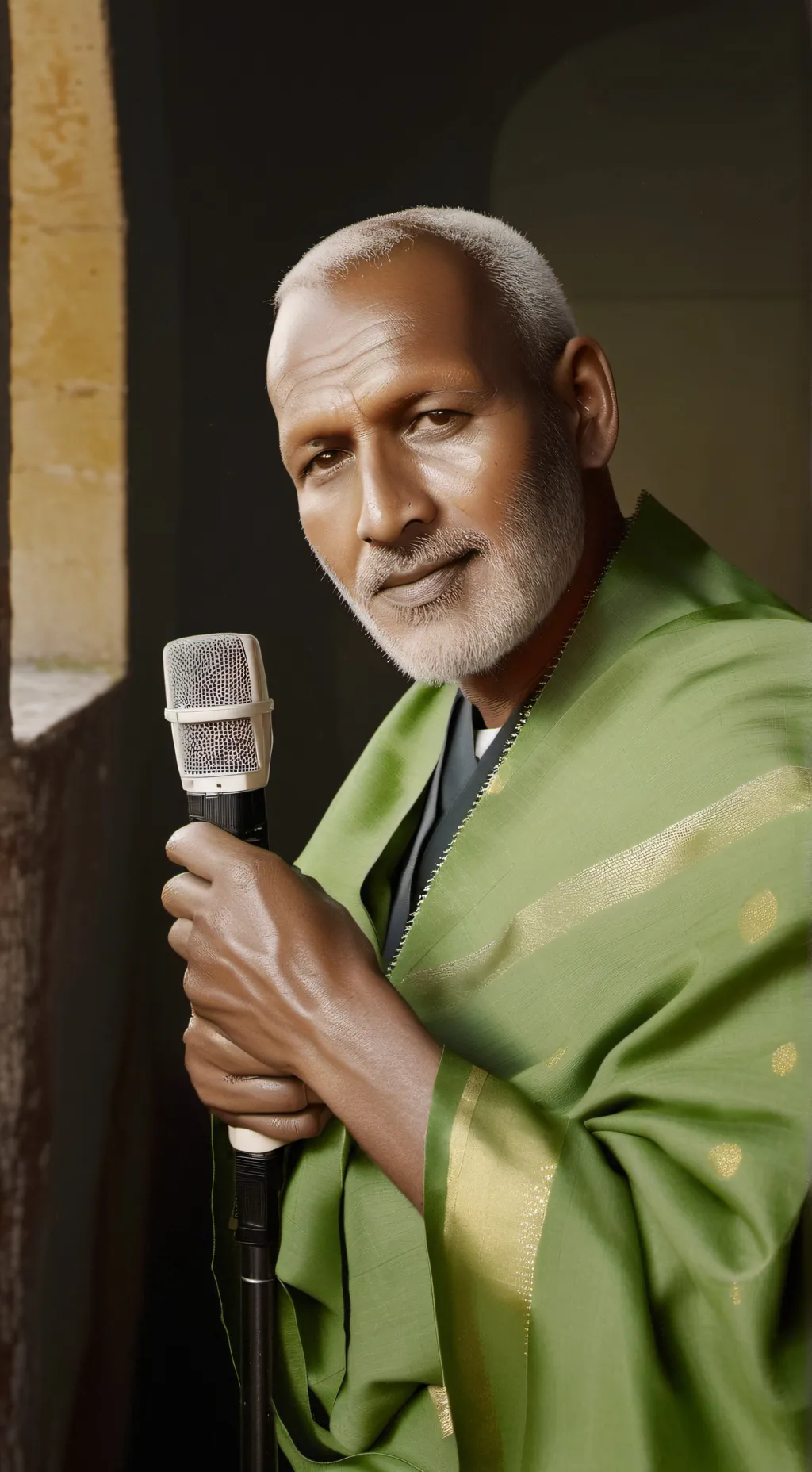 ai character: withered foxy  background