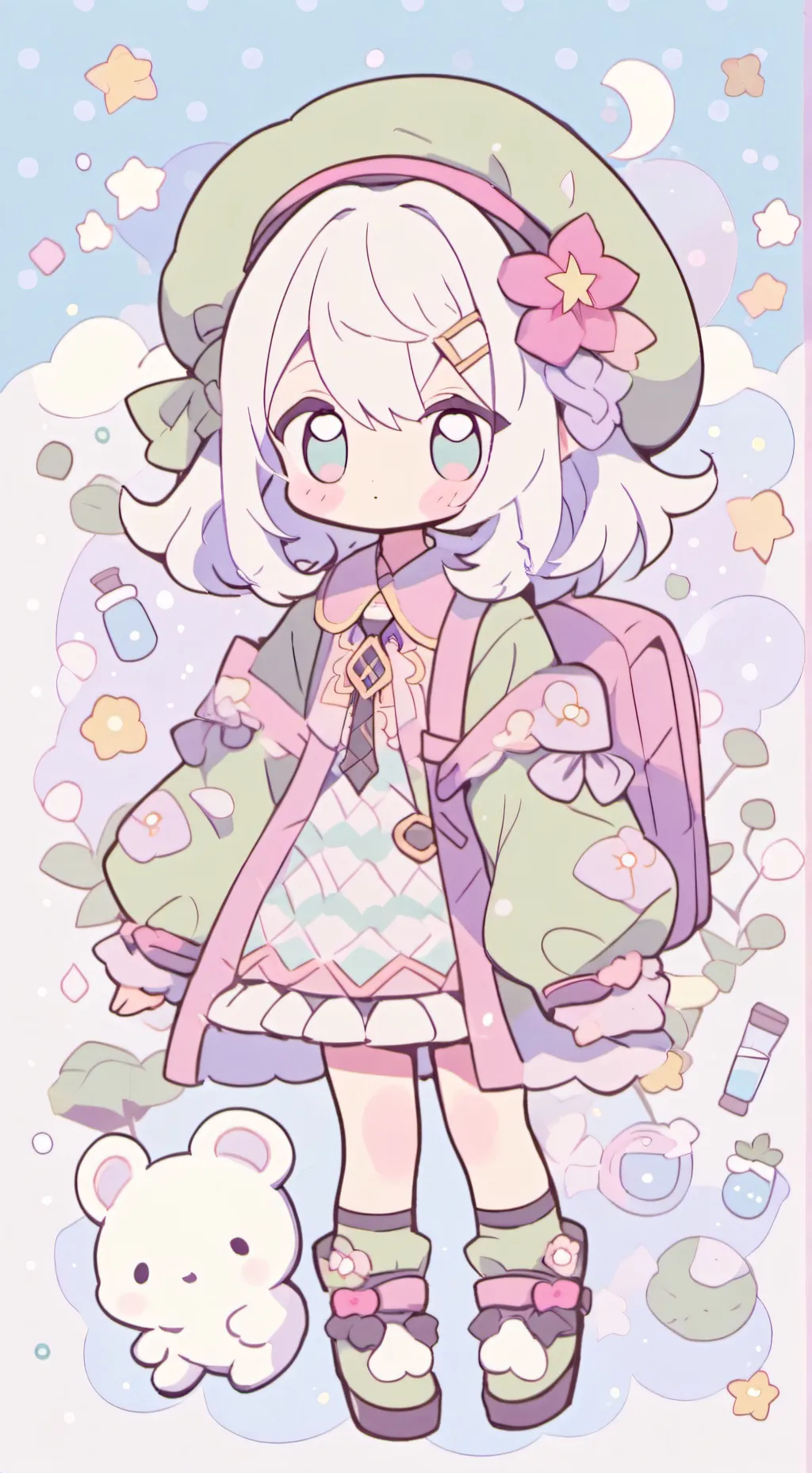 ai character: Hikaru background