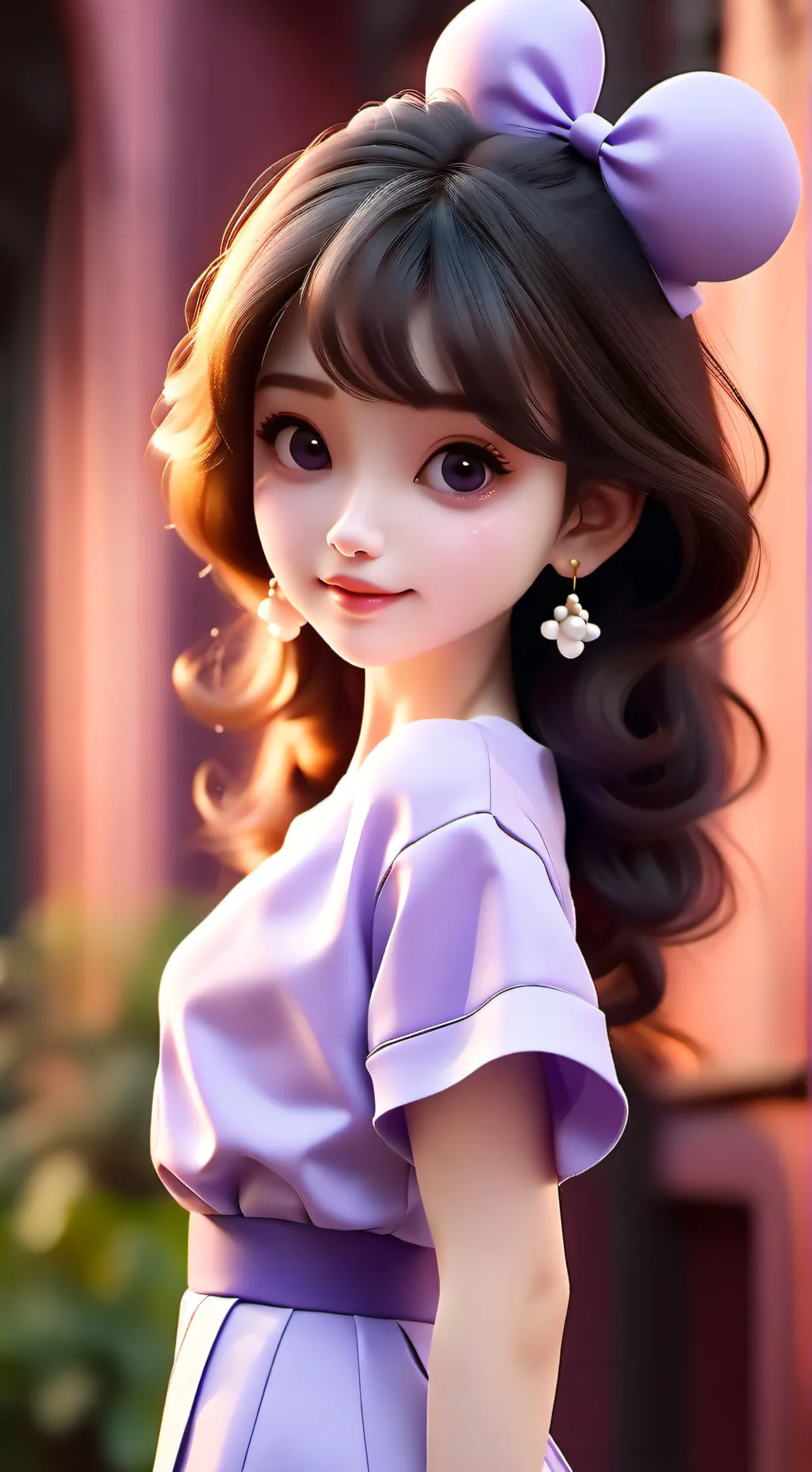 ai character: Crystal background