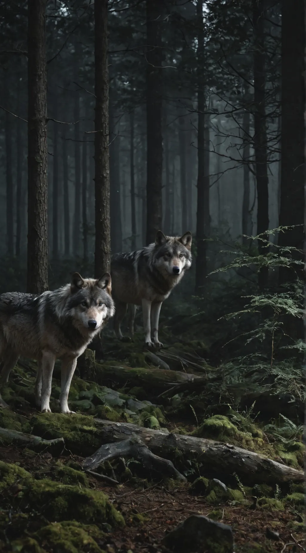 ai character: Wolves den  background