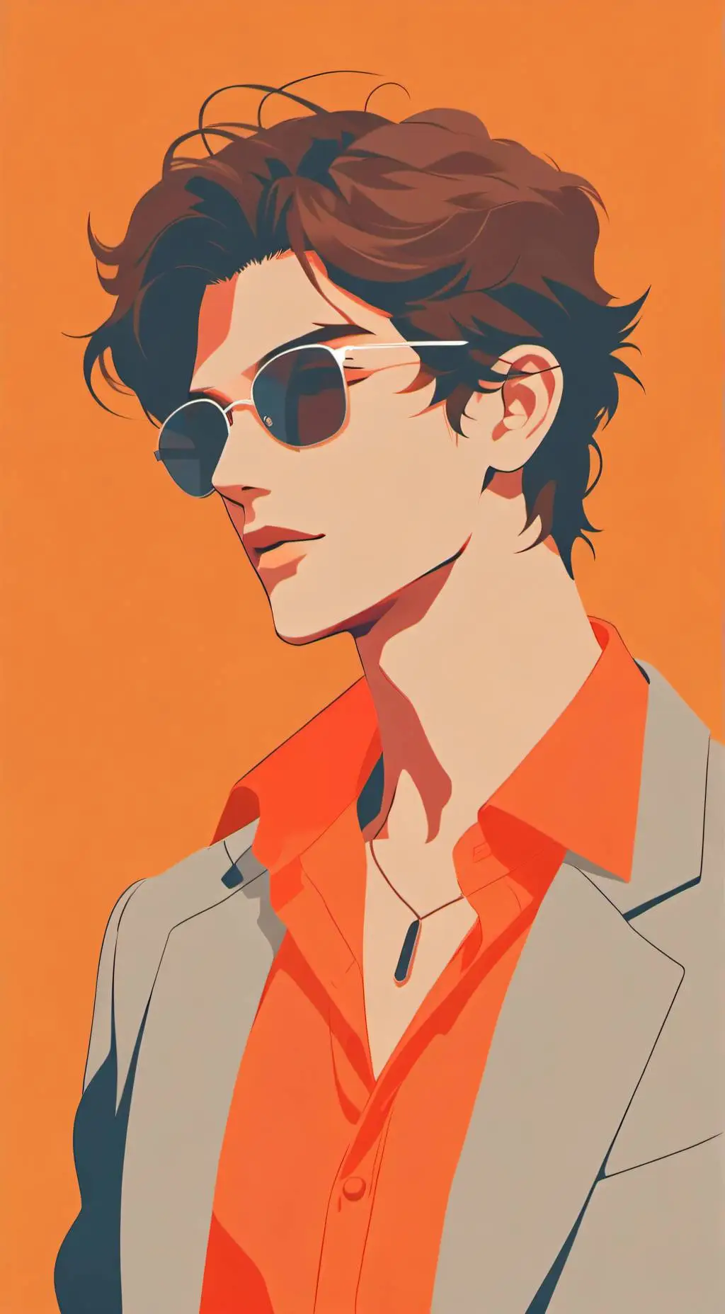 ai character: Damien background