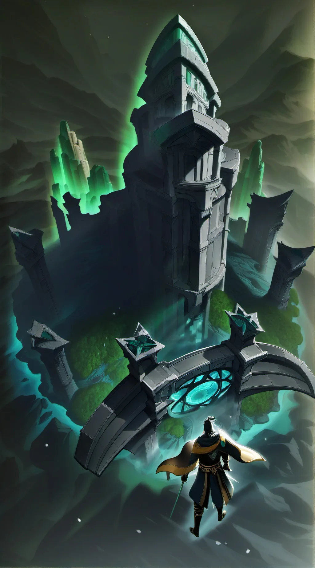 ai character: HH new beast 2 background