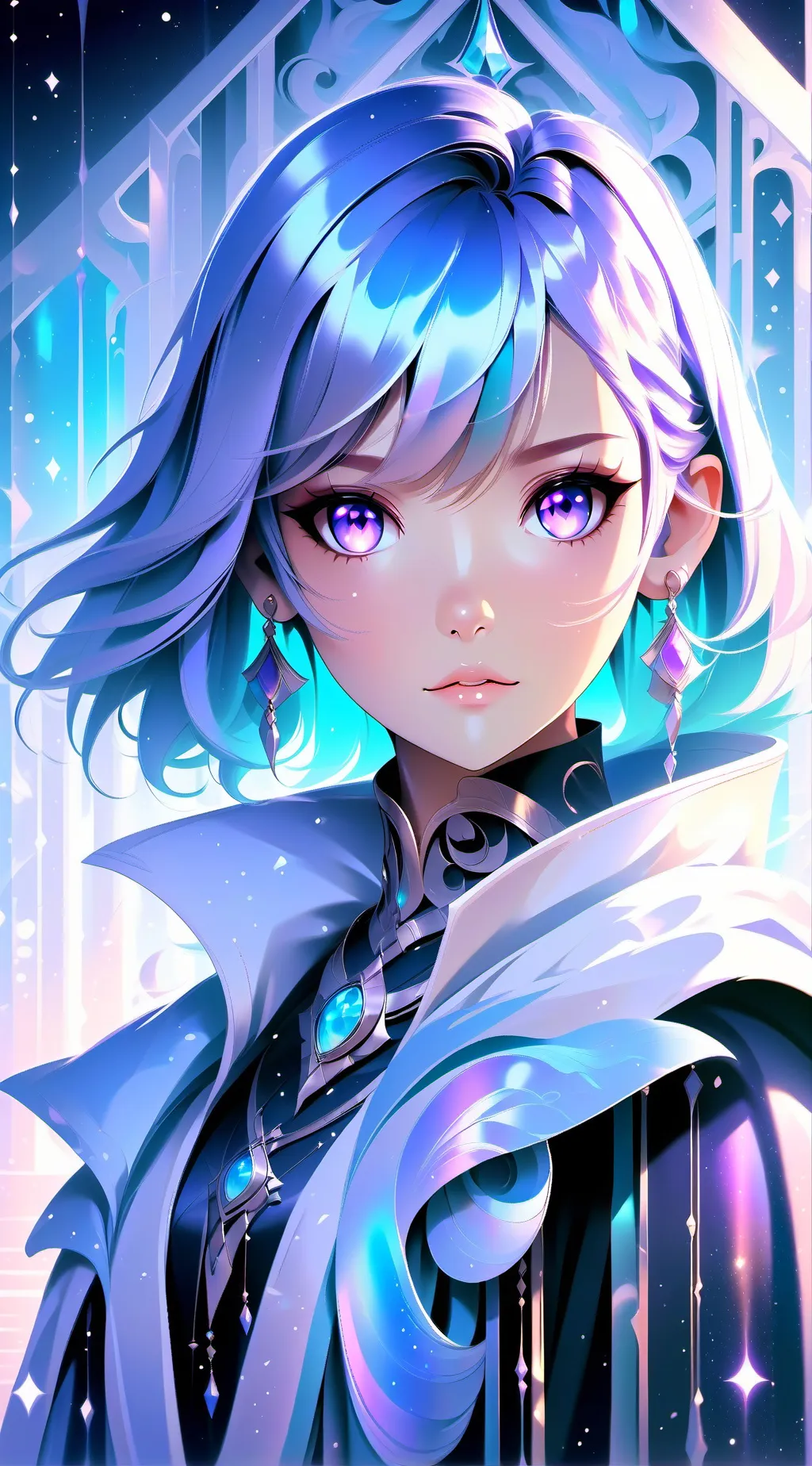 ai character: stella background