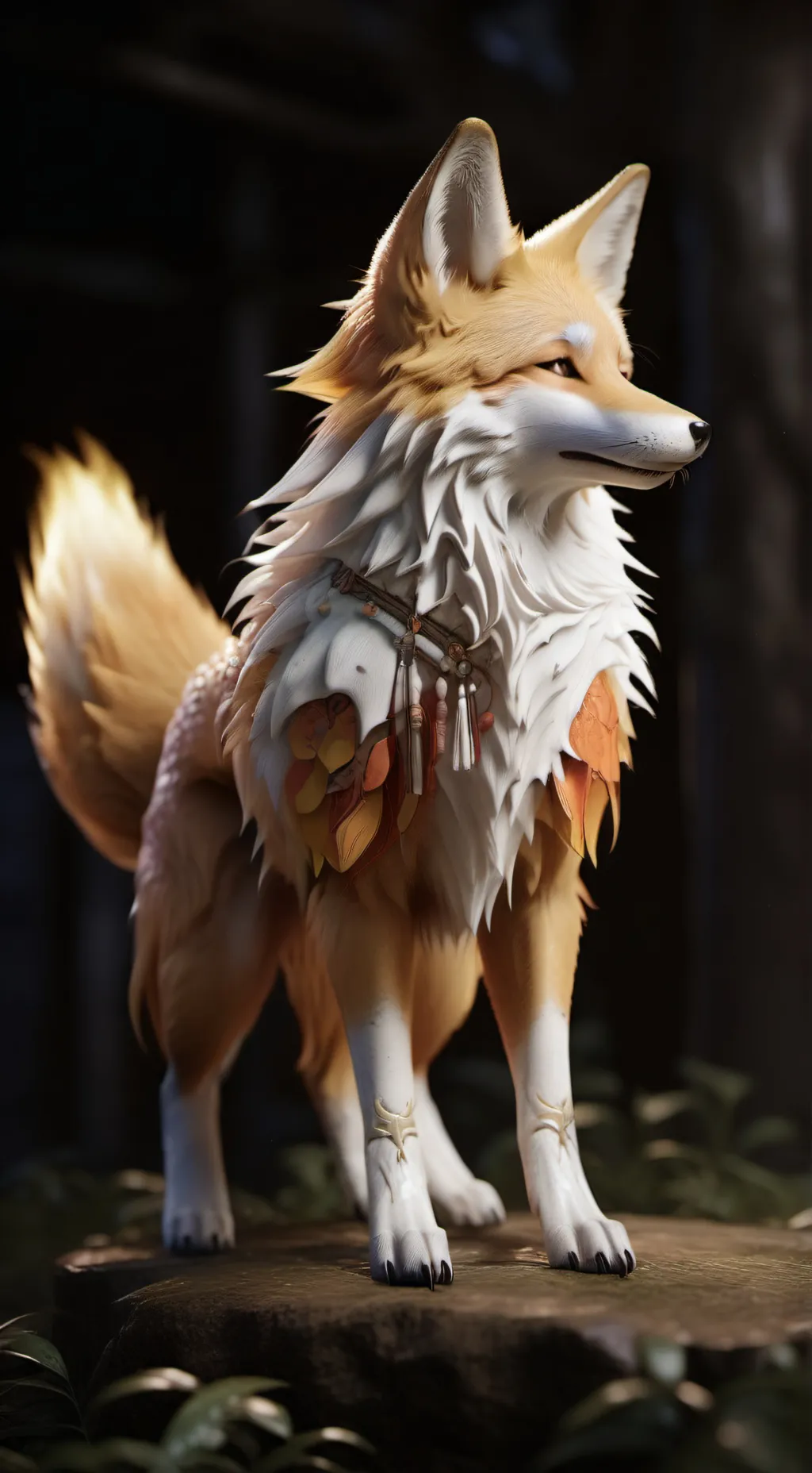 ai character: foxy  background