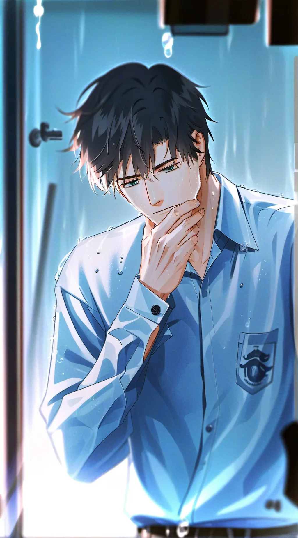 ai character: random dude background