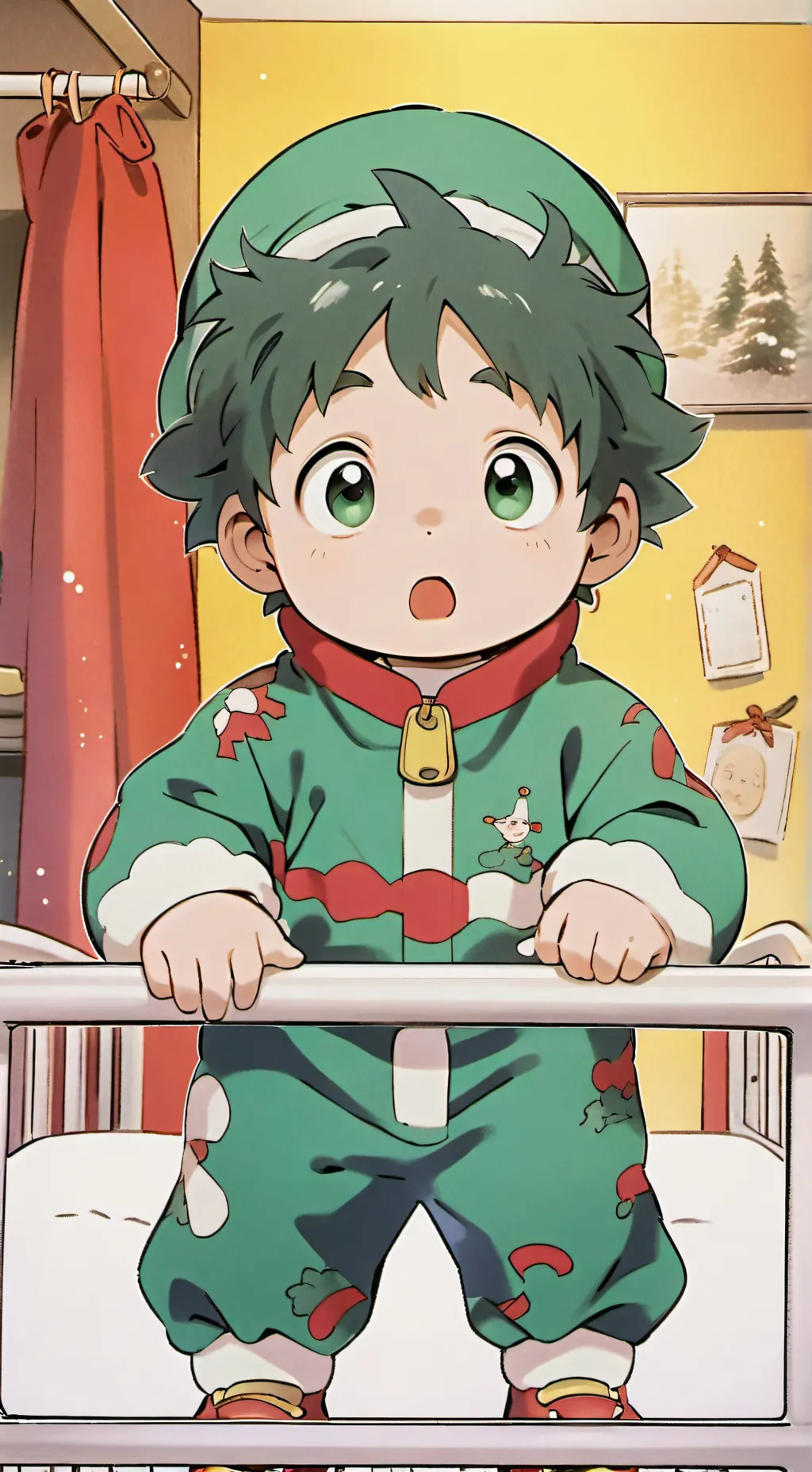 ai character: Baby deku♡ background