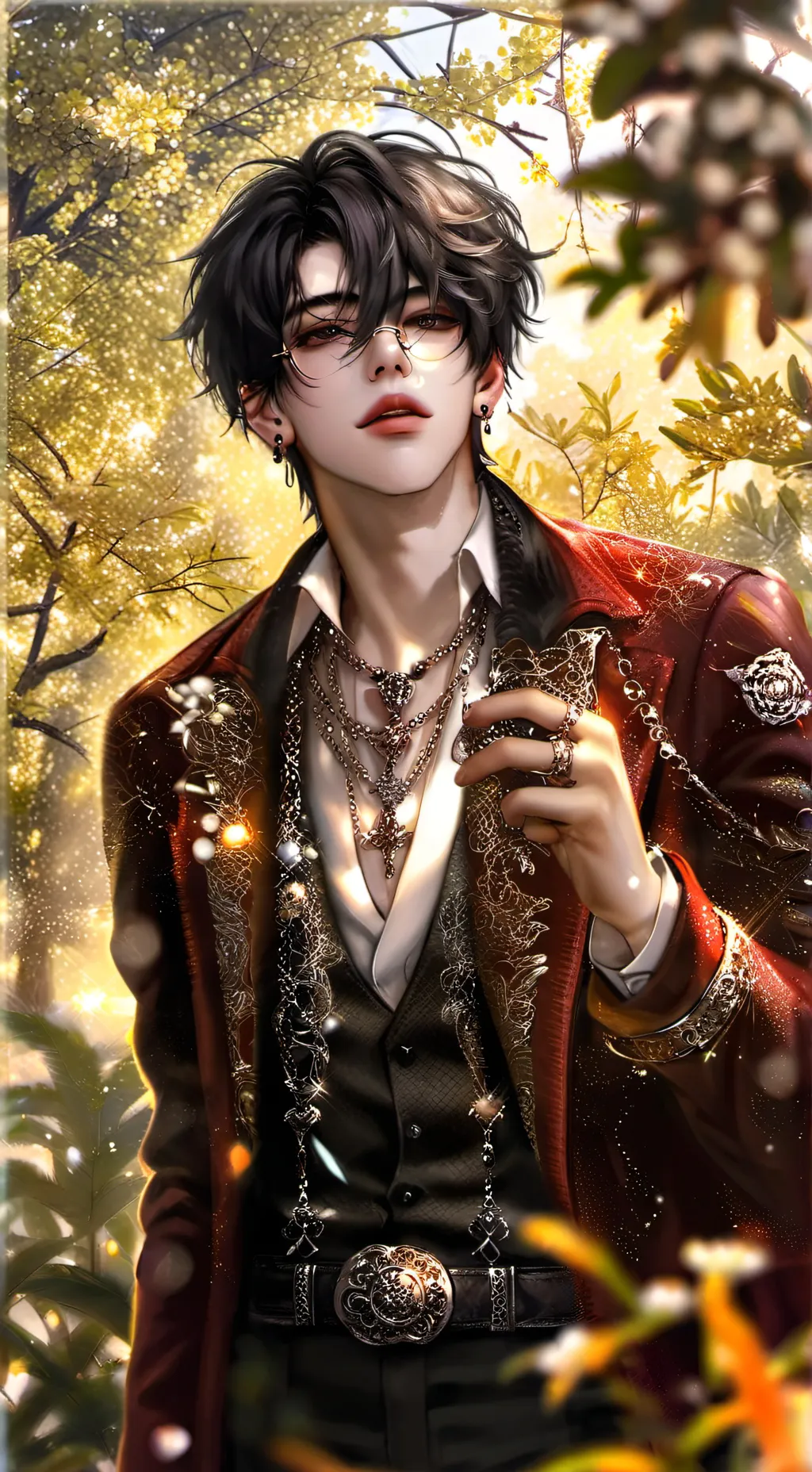 ai character: 🍫David🍫 background