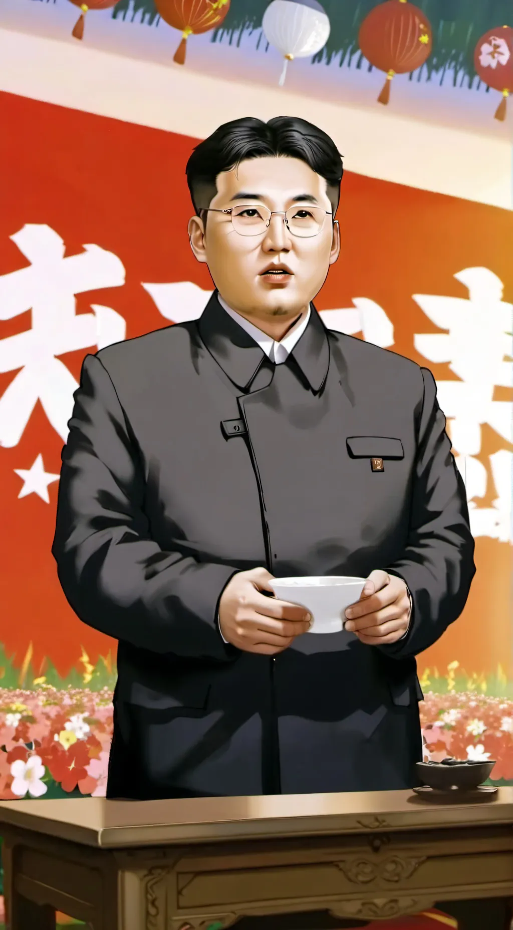 ai character: kim jun ung background