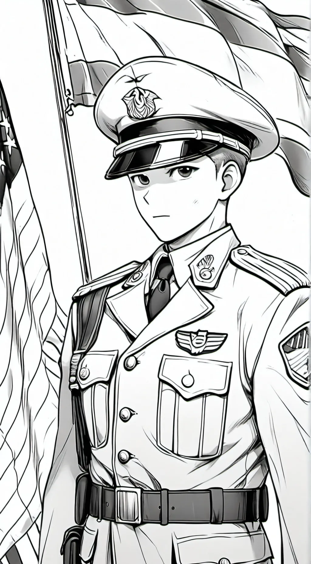 ai character: America  background