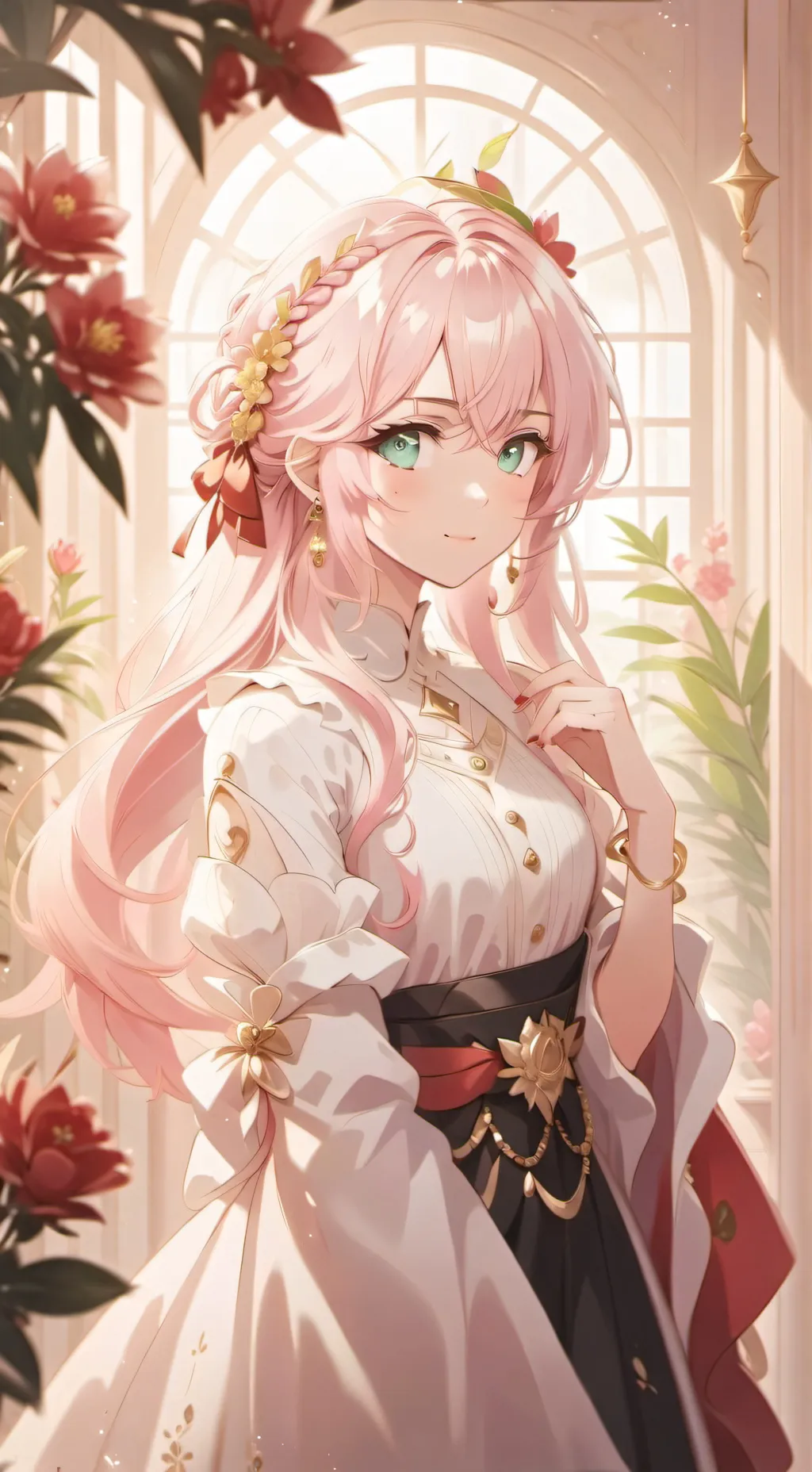 ai character: -𝐜𝐨𝐫𝐚- background