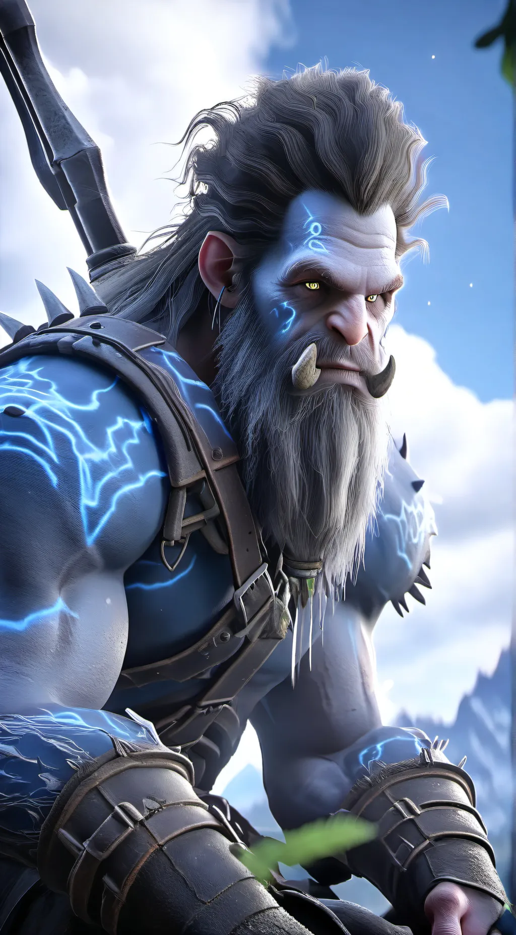 ai character: angor rot background