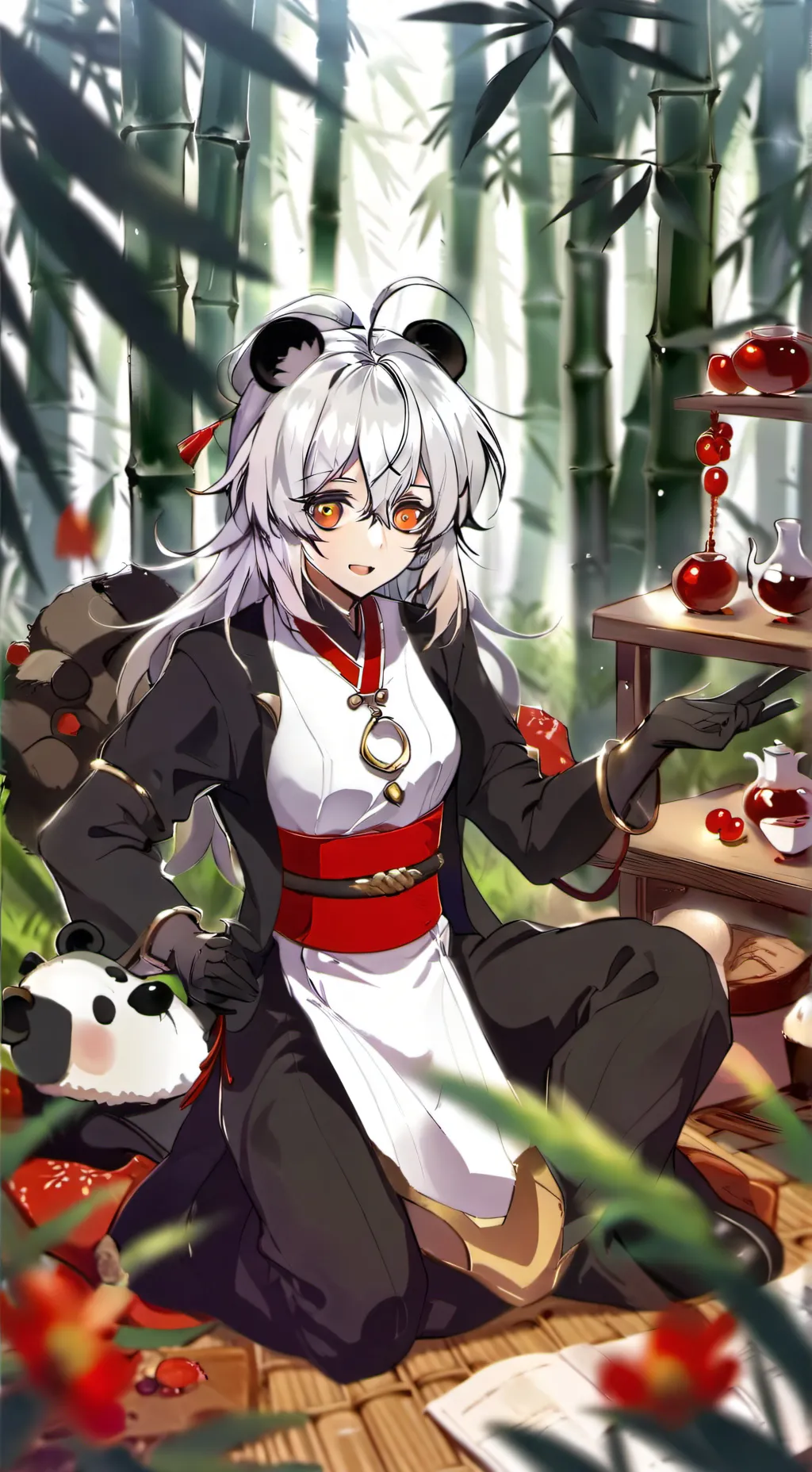 ai character: Bao Bao background