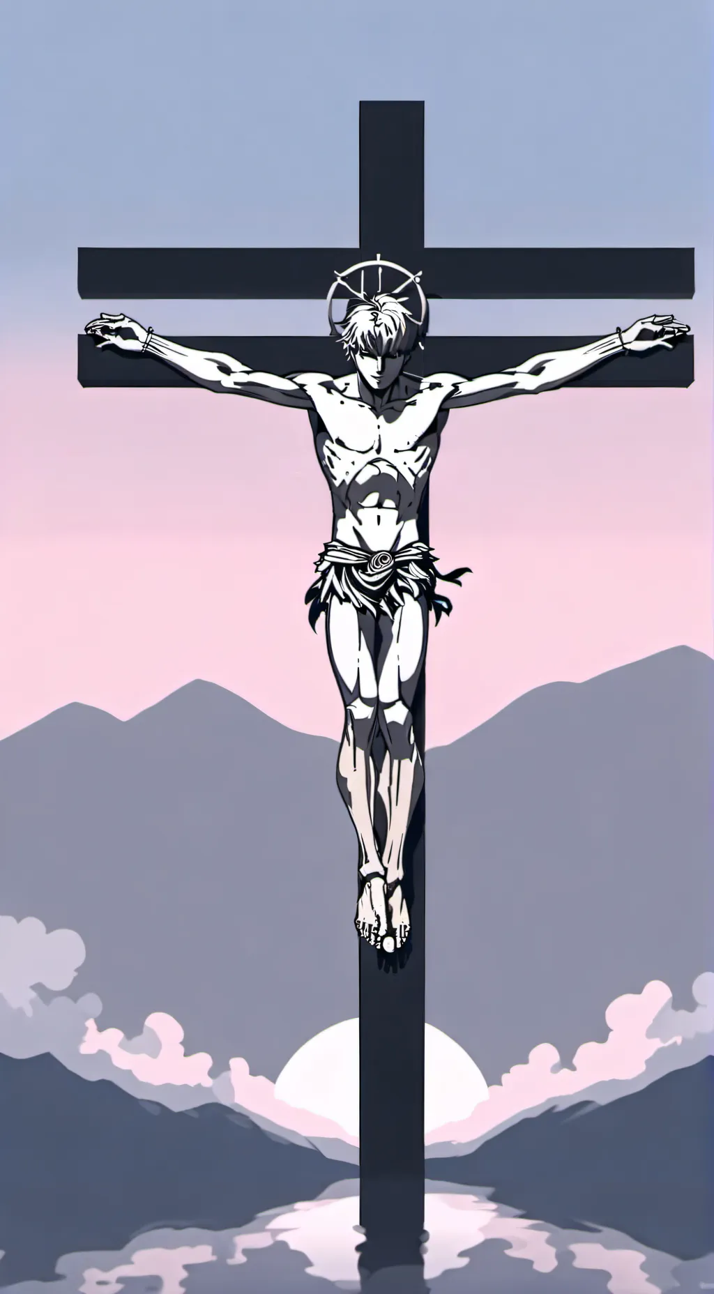 ai character: no more negativity background