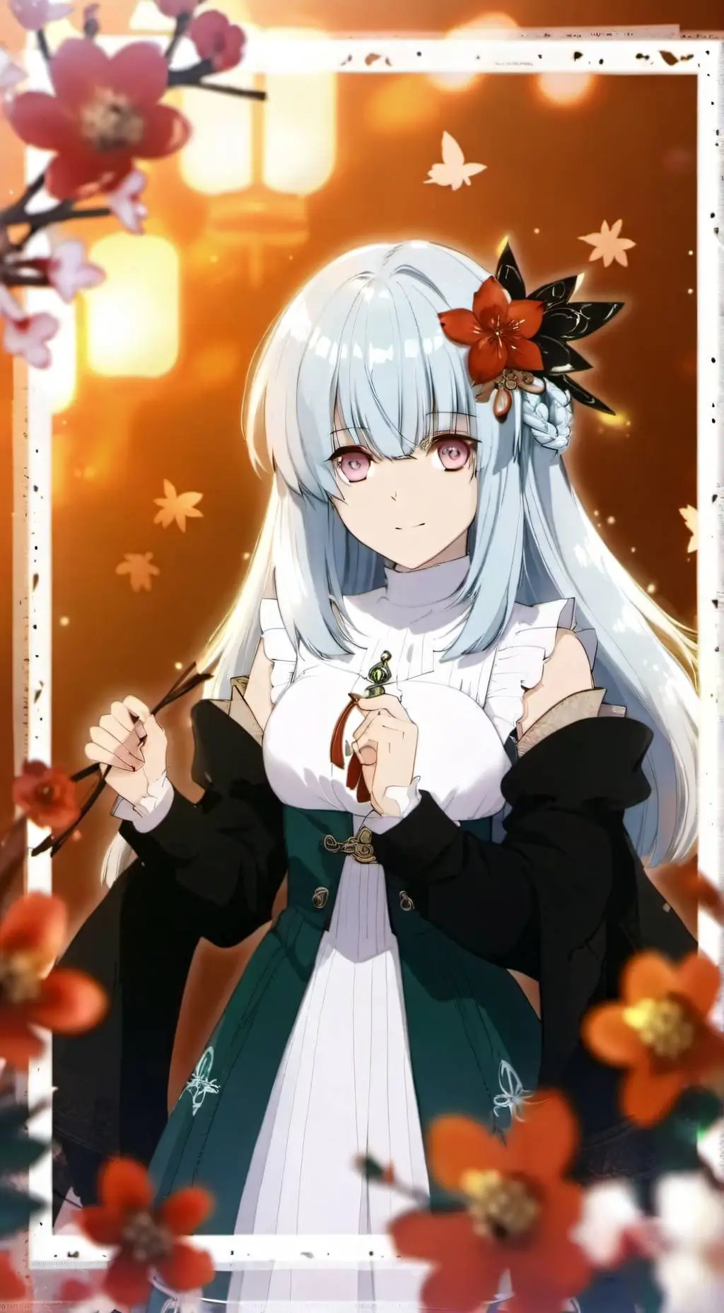 ai character: 日本戰國全員變女孩 background