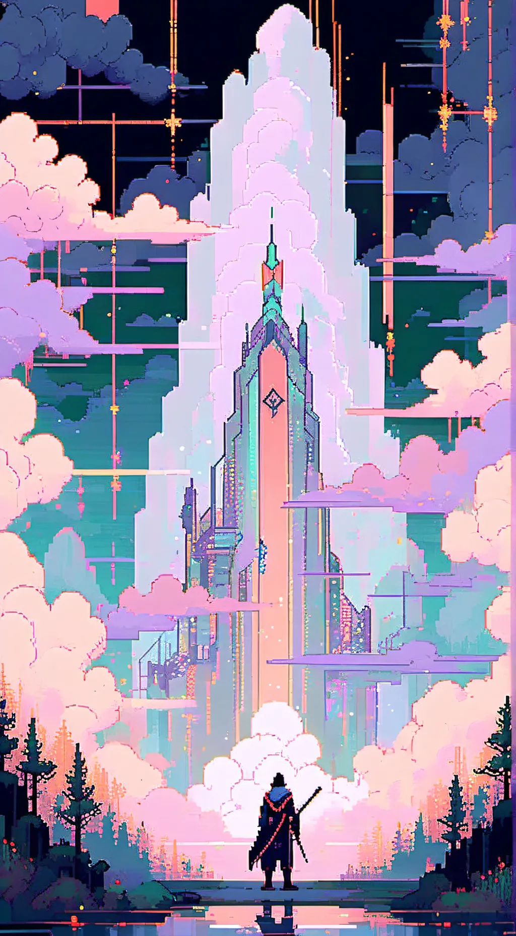 ai character: Tu signo zodiacal background