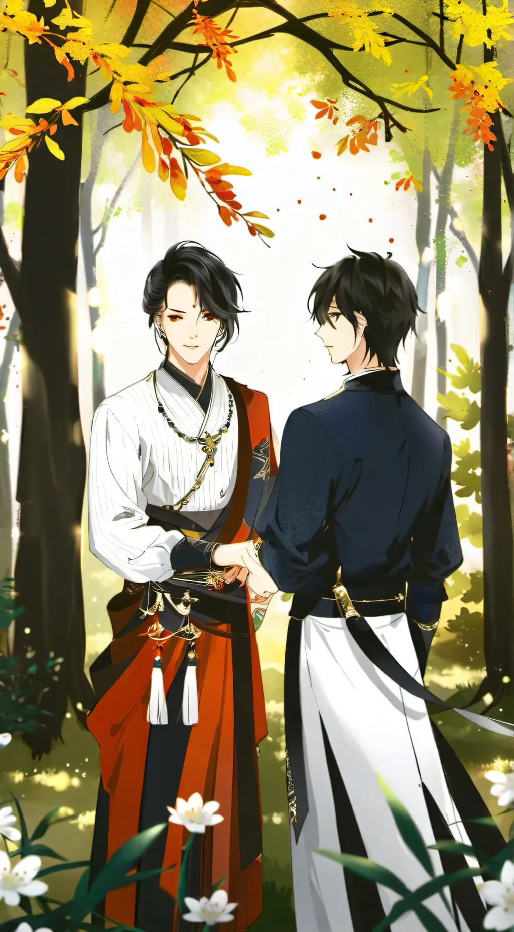 ai character: Jackson and max background