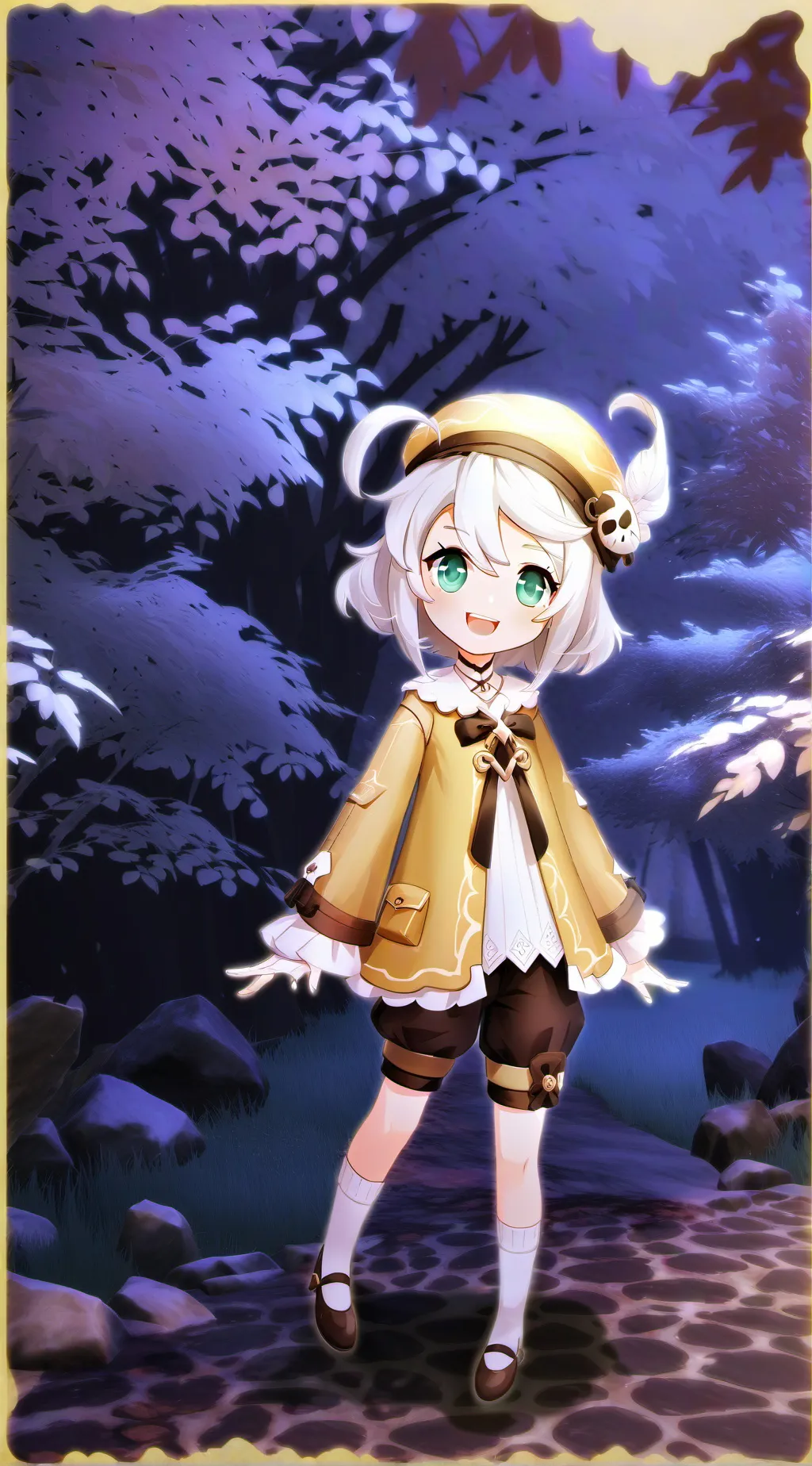 ai character: paimon background