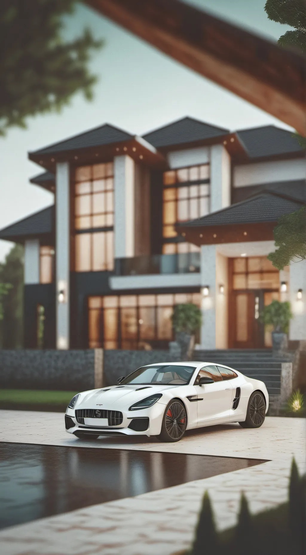 ai character: a rich family  background