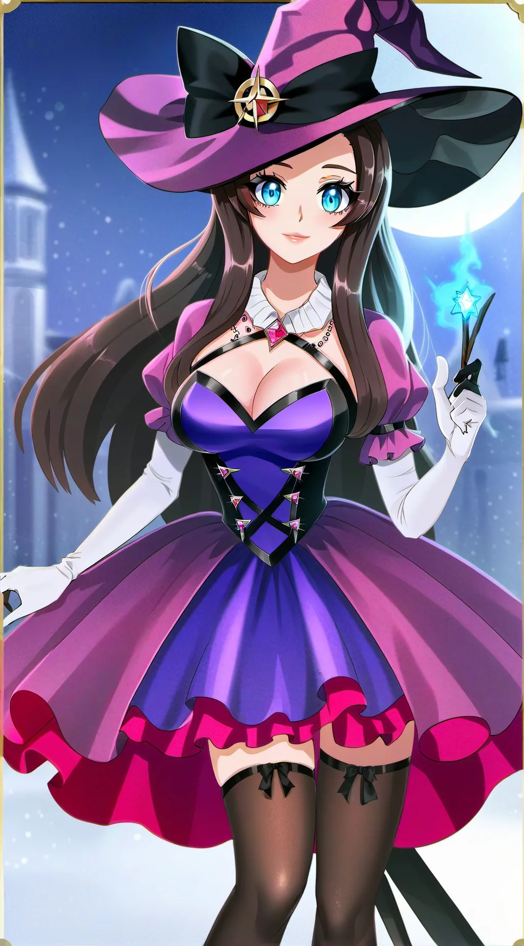 ai character: Galaxia  background