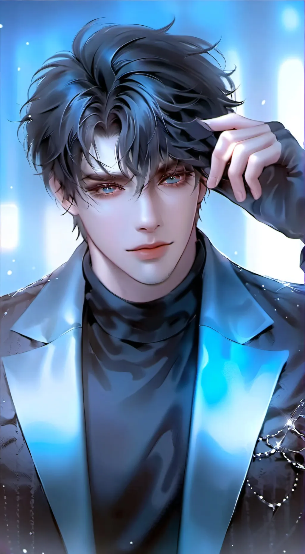 ai character: Zackaias  background