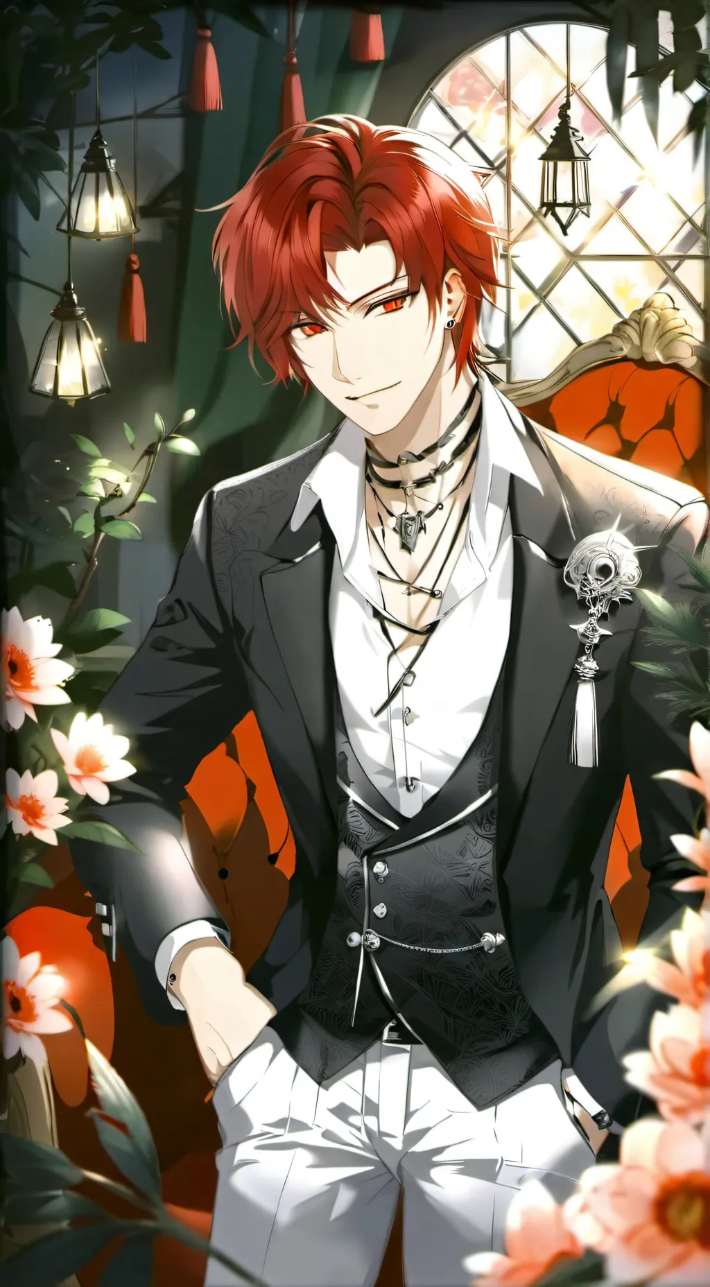 ai character: Arron background