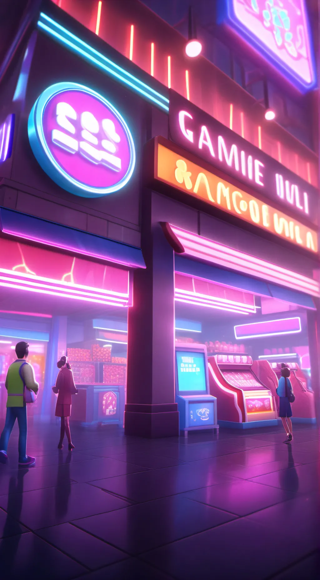 ai character: Security breach 2 background