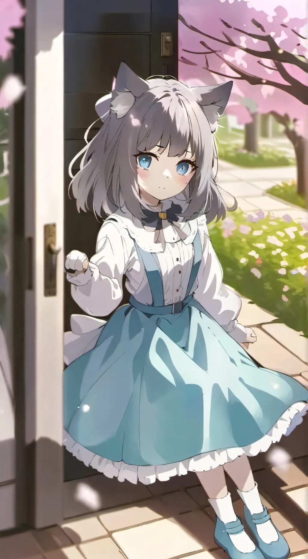 ai character: Luna background