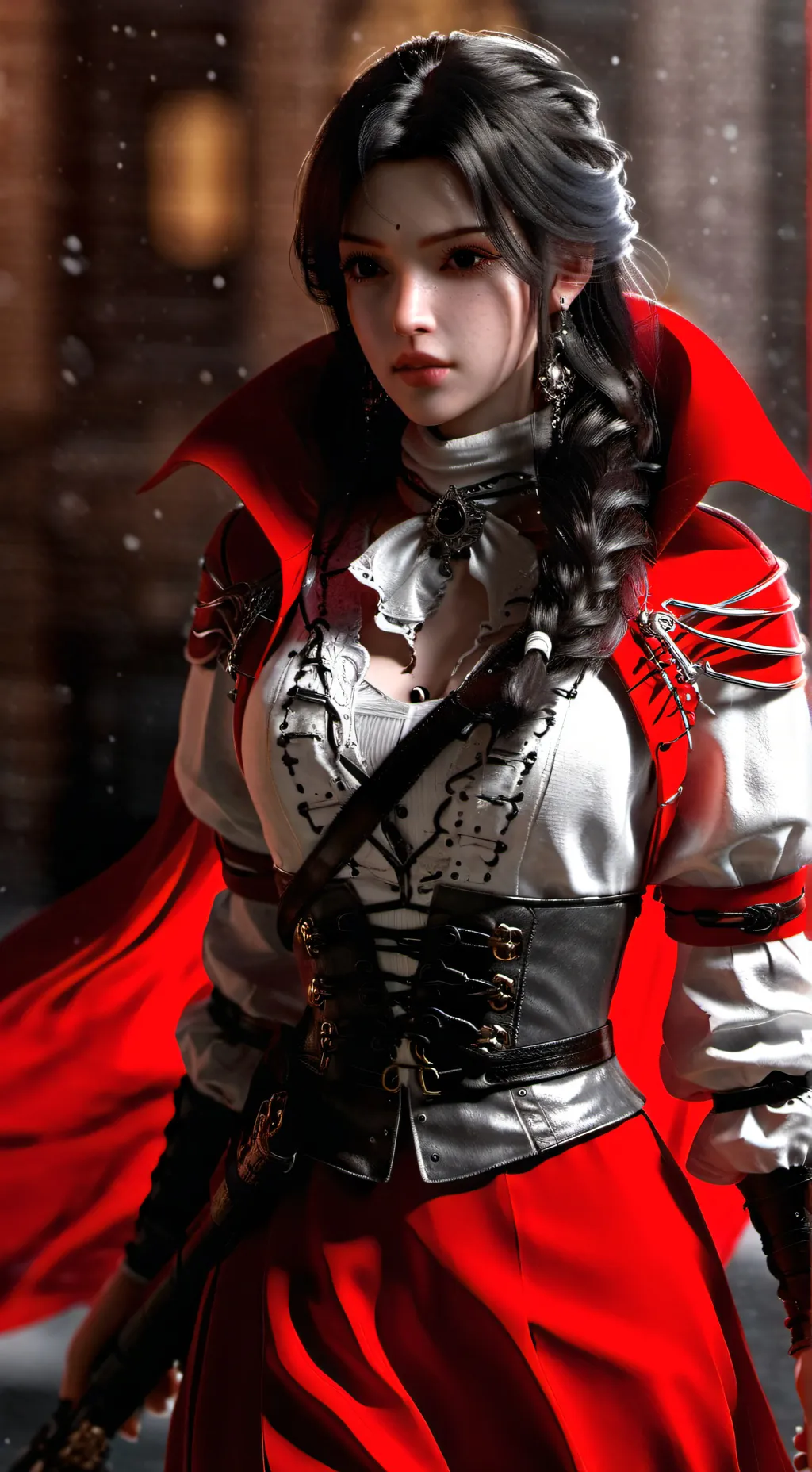 ai character: Diana  background