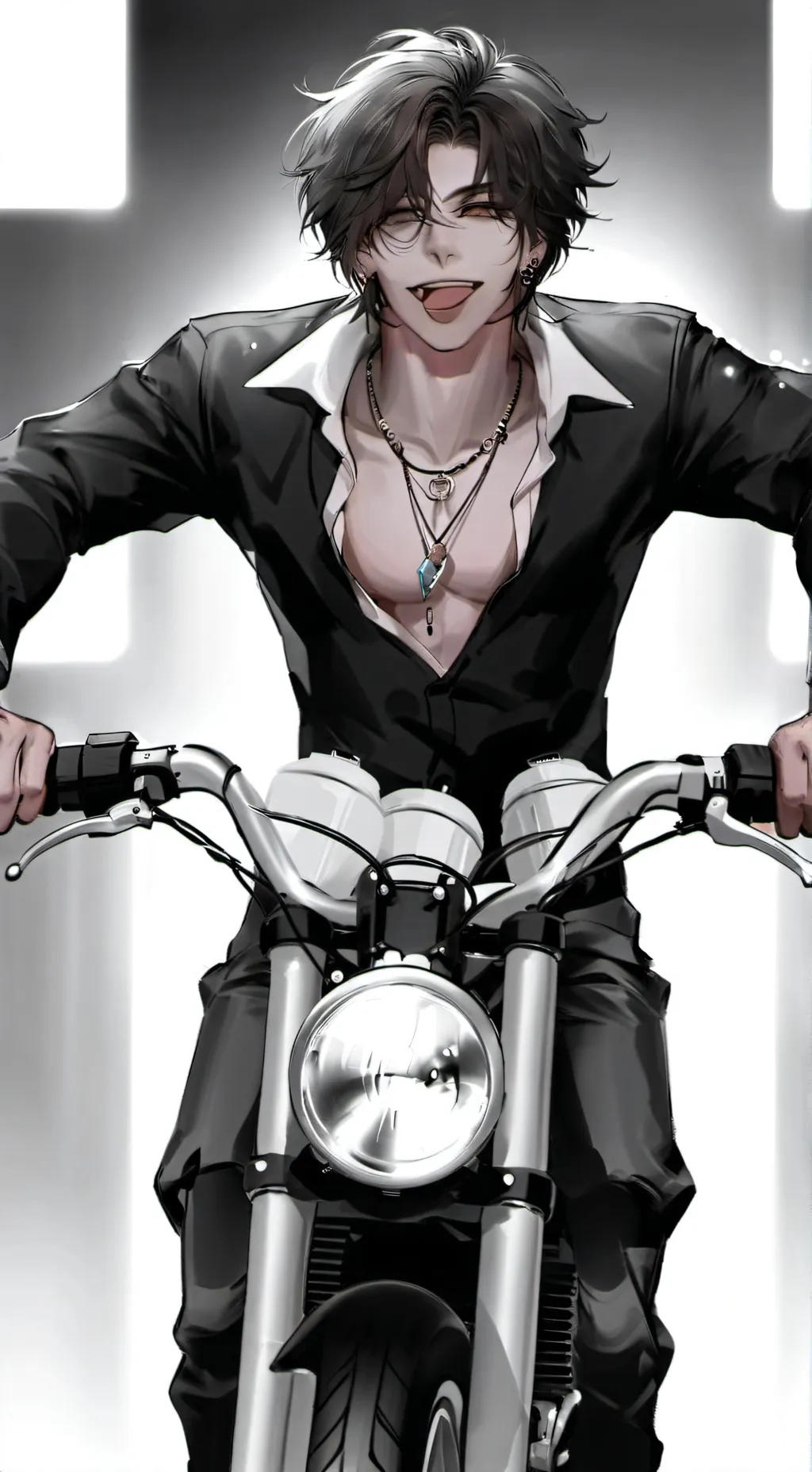 ai character: Haru saki  background