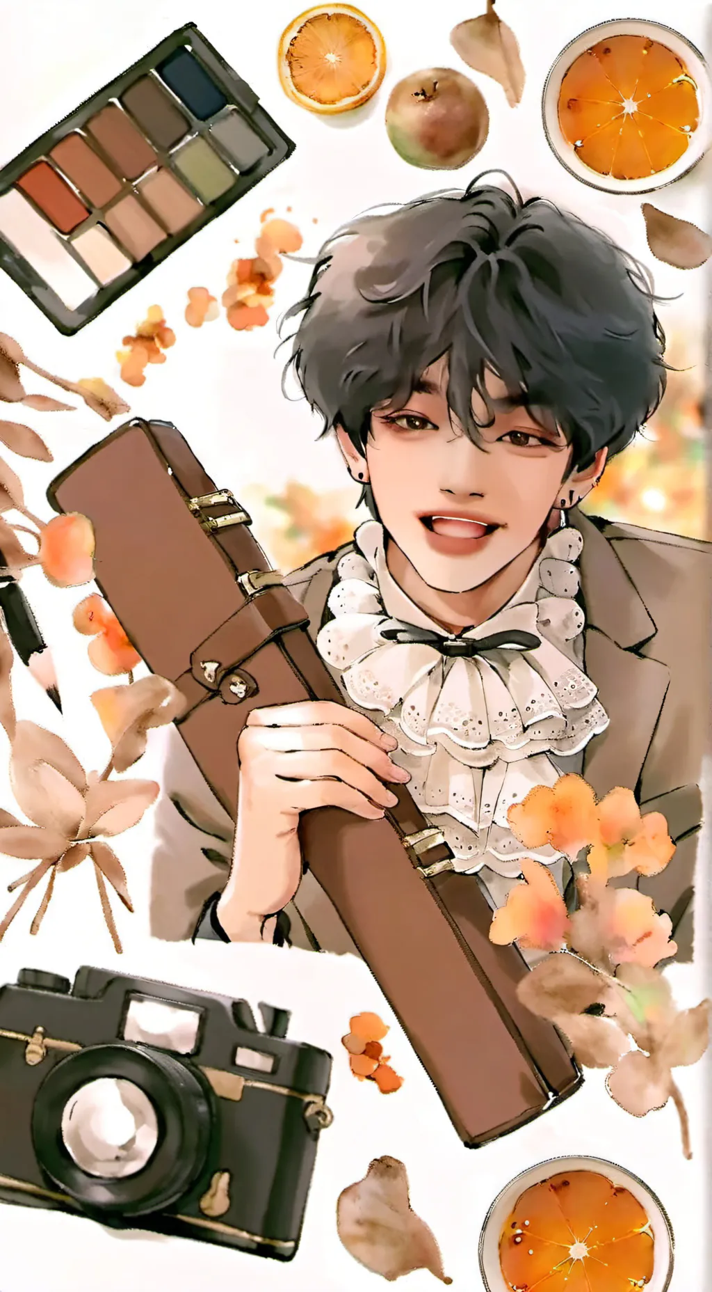 ai character: Catboy Cash background