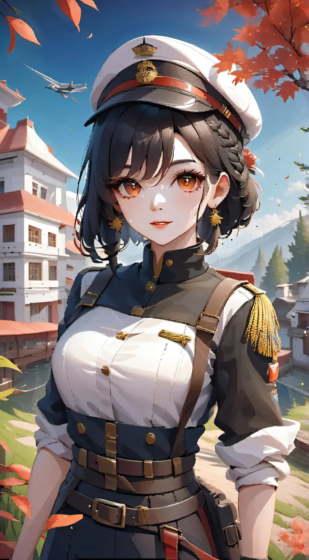 ai character: 🔶️🟧🔶️🔶️🟧🔶️🟧🔶️🟧🔶️ background