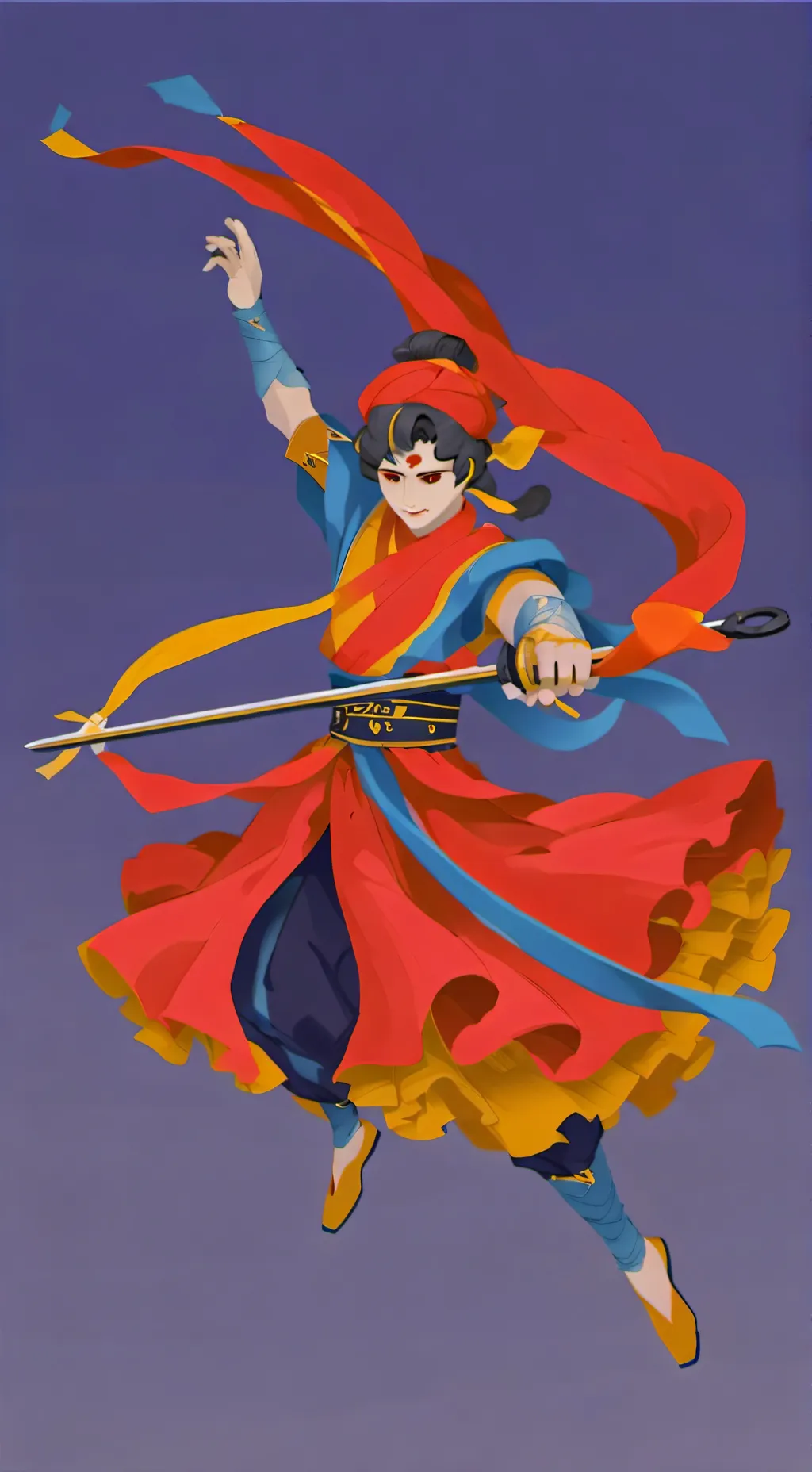 ai character: yuzi y isoplay background