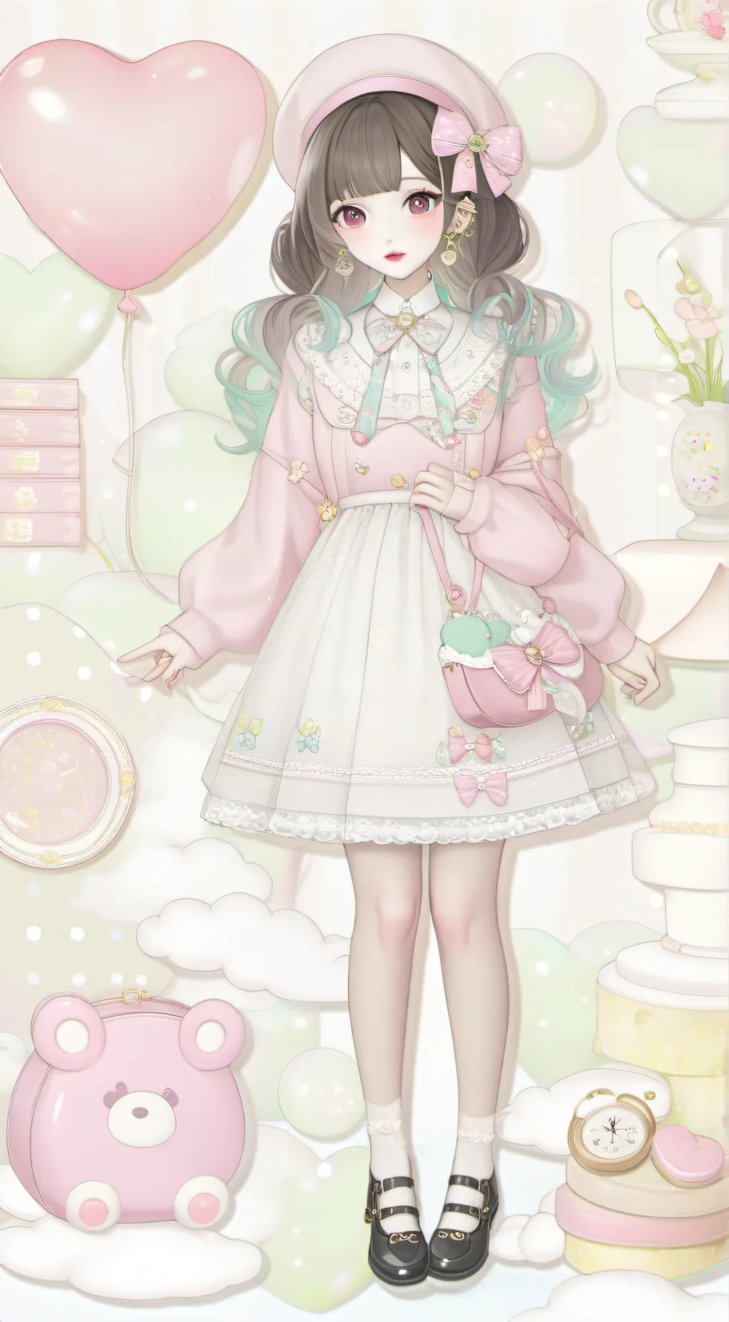 ai character: ella background