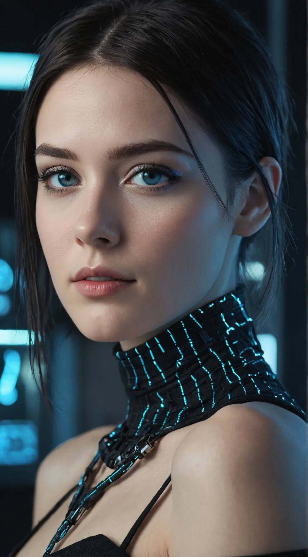 ai character: Cipher background