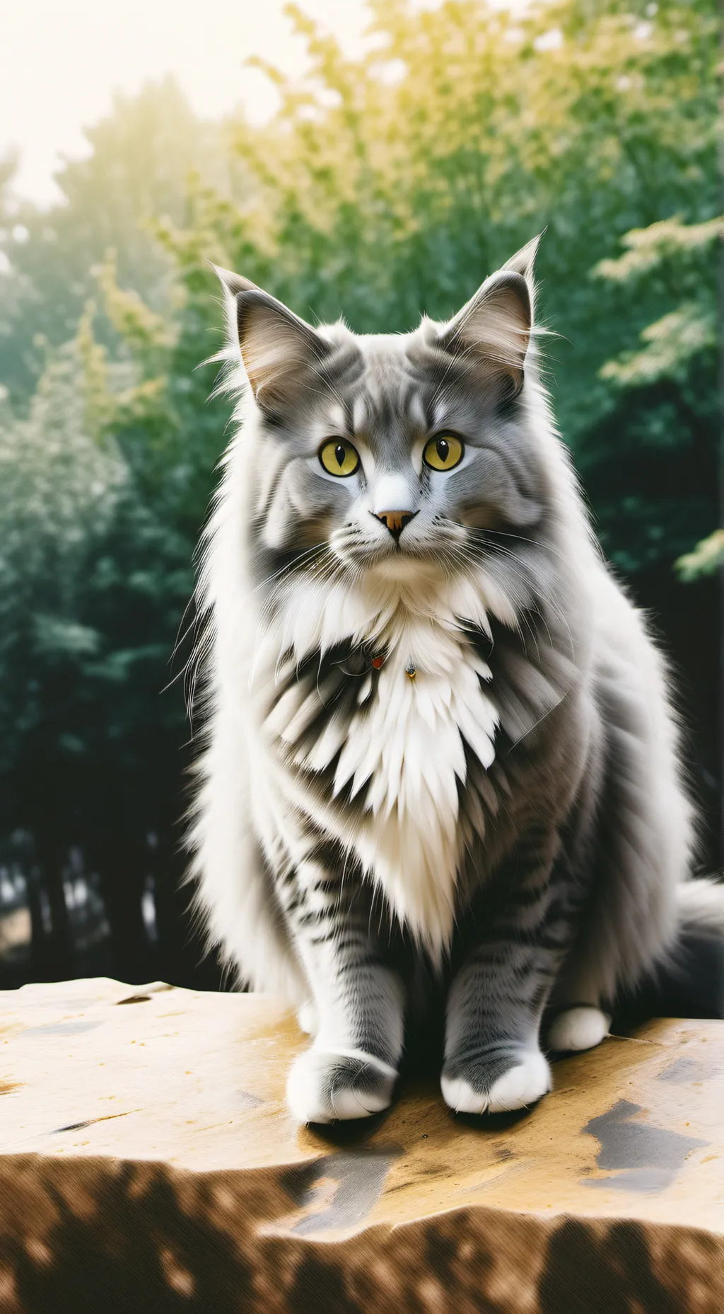 ai character: Jeremy the cat  background