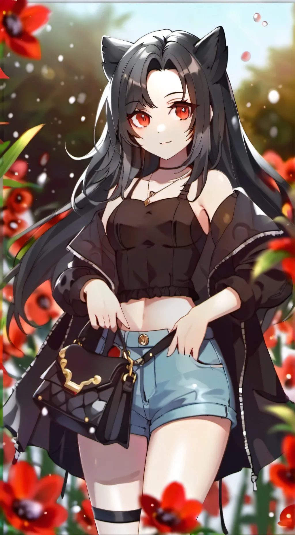 ai character: mia  background